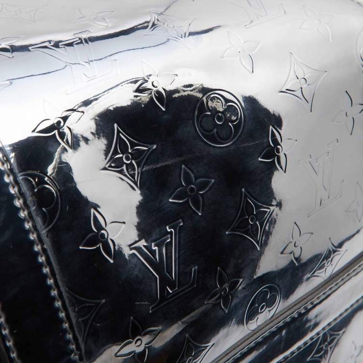 Pre Owned Louis Vuitton Monogram Mirror Keepall Bandouliere 50 Bag