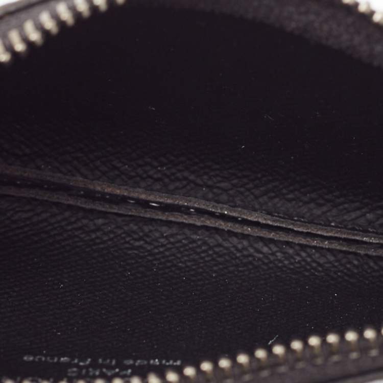 Pre Owned Louis Vuitton Monogram Eclipse Canvas Key Pouch