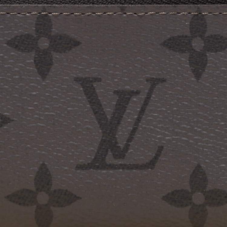 Pre Owned Louis Vuitton Monogram Eclipse Canvas Key Pouch