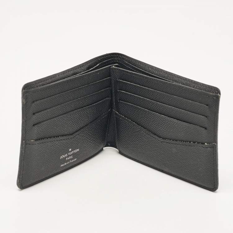 Pre Owned Louis Vuitton Damier Graphite Canvas Multiple Wallet