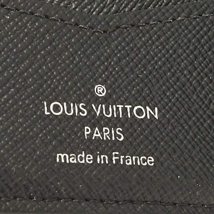 Pre Owned Louis Vuitton Damier Graphite Canvas Multiple Wallet