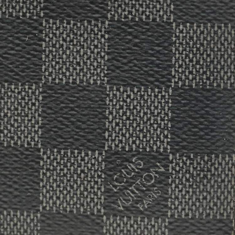 Pre Owned Louis Vuitton Damier Graphite Canvas Multiple Wallet