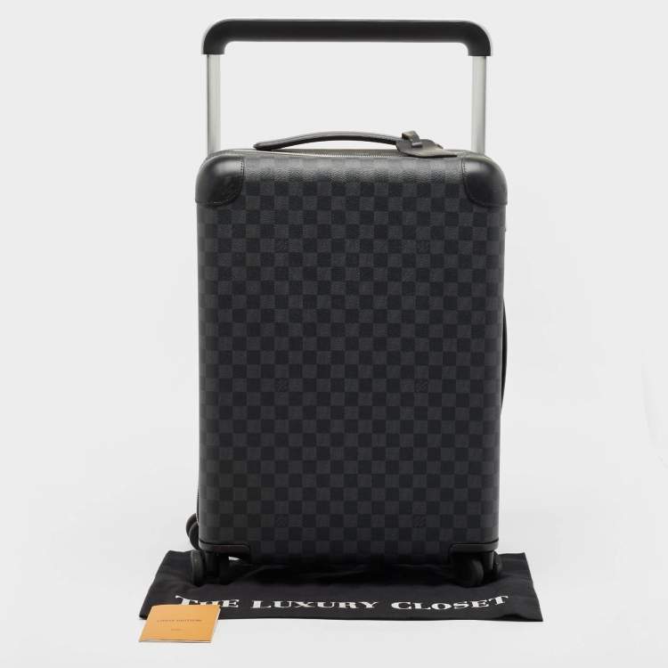 Pre Owned Louis Vuitton Damier Graphite Canvas Horizon 55 Suitcase
