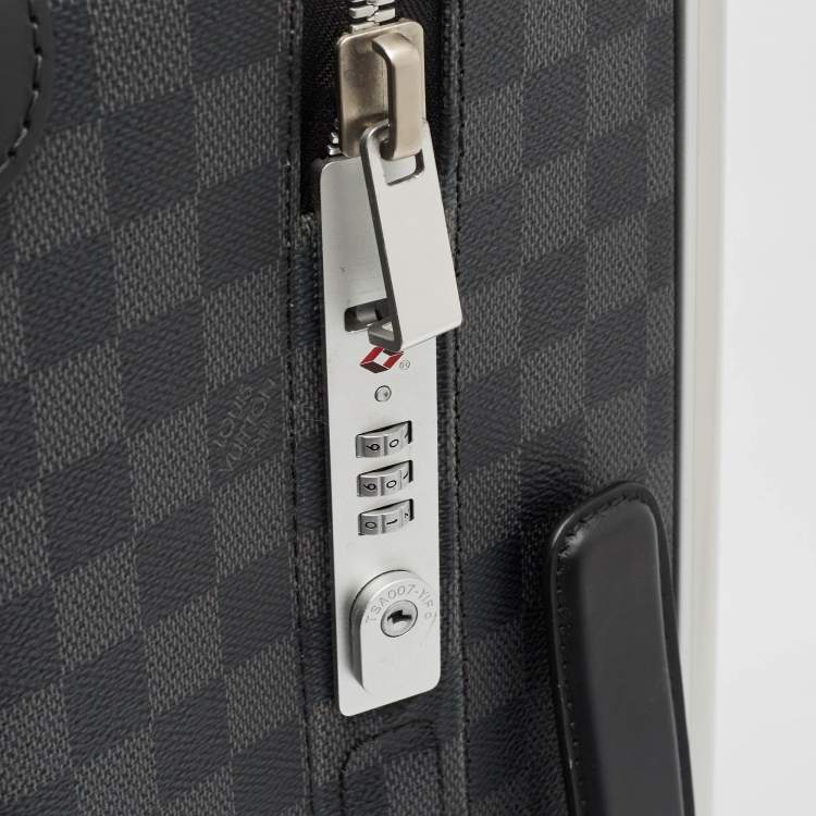 Pre Owned Louis Vuitton Damier Graphite Canvas Horizon 55 Suitcase