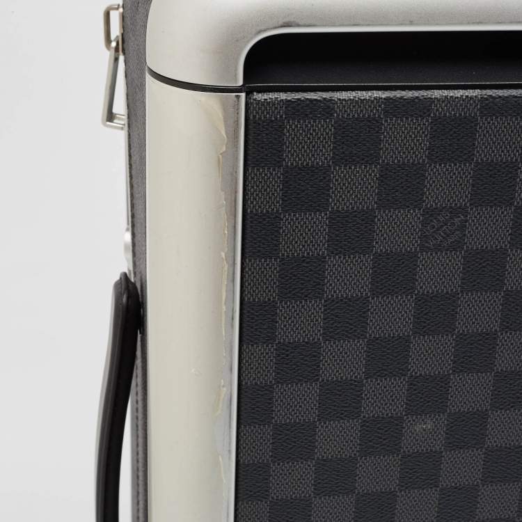 Pre Owned Louis Vuitton Damier Graphite Canvas Horizon 55 Suitcase