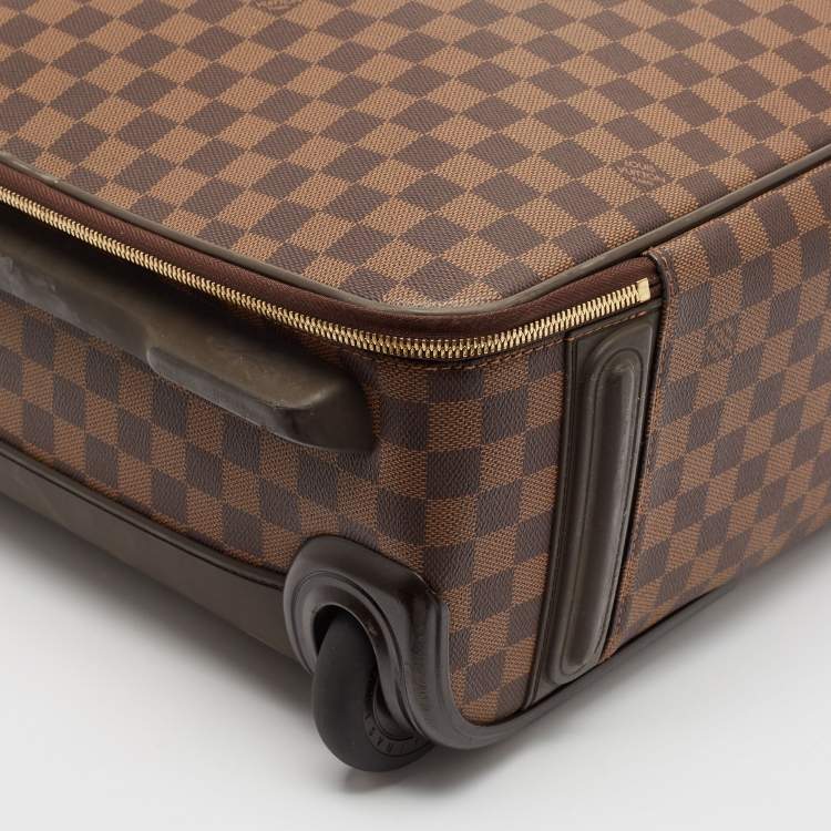 Pre Owned Louis Vuitton Damier Ebene Canvas Pegase 55 Luggage