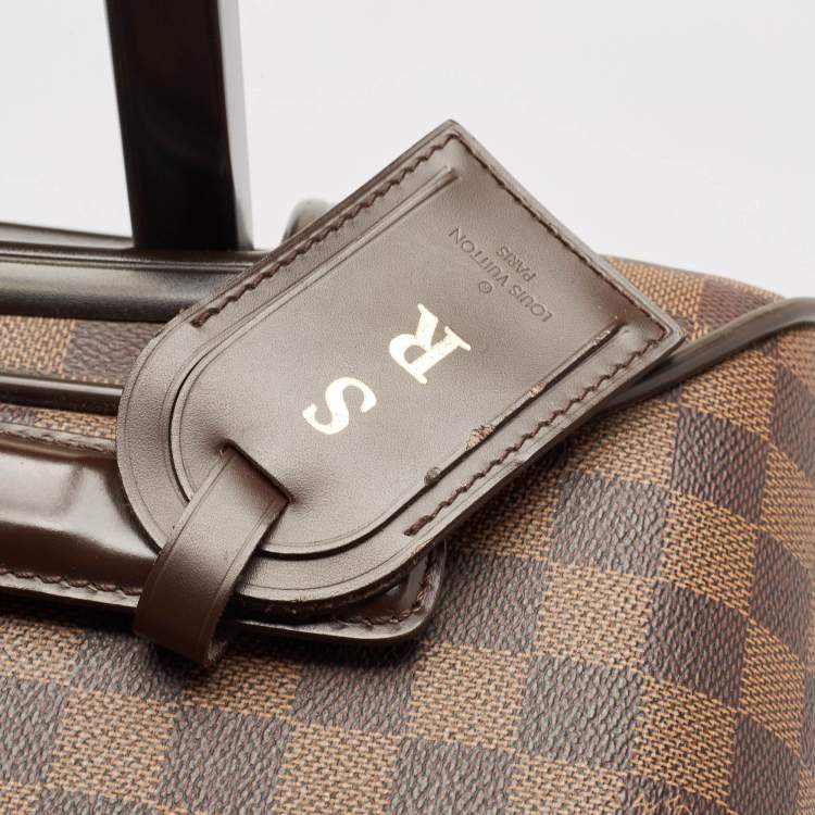 Pre Owned Louis Vuitton Damier Ebene Canvas Pegase 55 Luggage