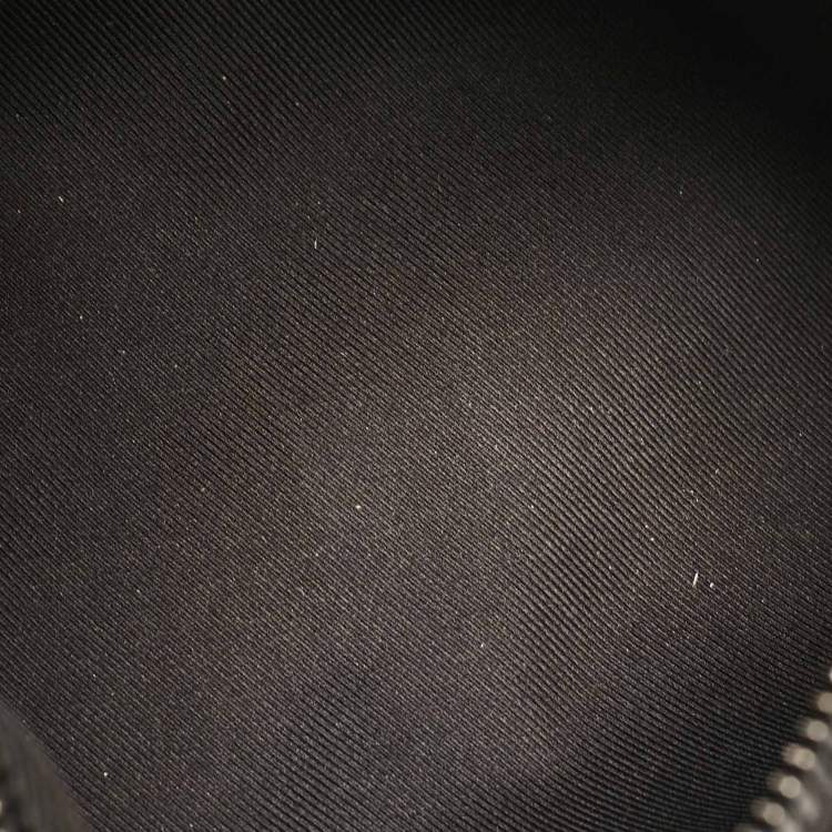 Pre Owned Louis Vuitton Black Aerogram Leather XS Keepall Bandoulier Bag