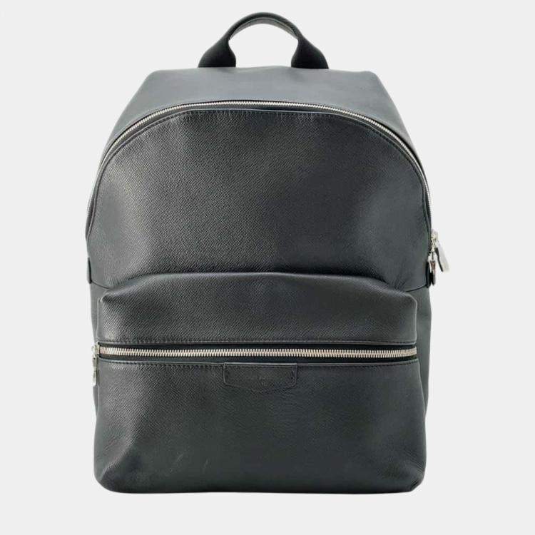 Pre Owned Louis Vuitton Noir Taiga Leather Discovery Backpack