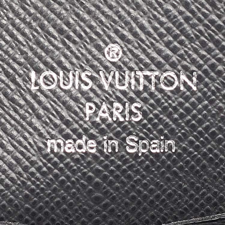 Pre Owned Louis Vuitton Glacier Taiga Leather Zippy XL Wallet