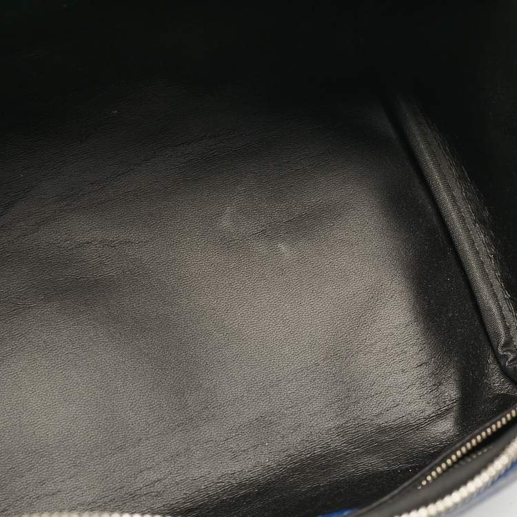 Pre Owned Louis Vuitton Cobalt Taigarama Canvas Dopp Kit
