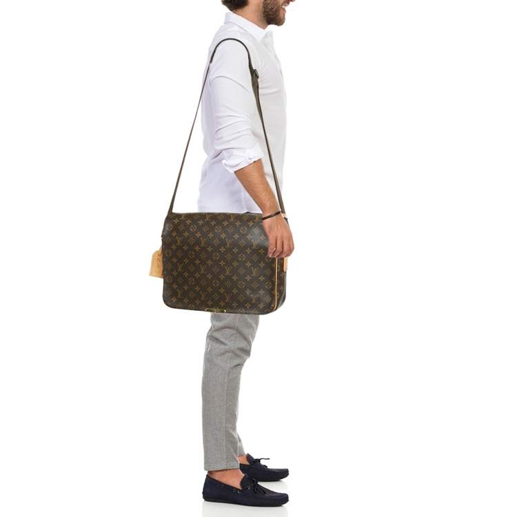 Pre Owned Louis Vuitton Monogram Canvas Abbesses Bag