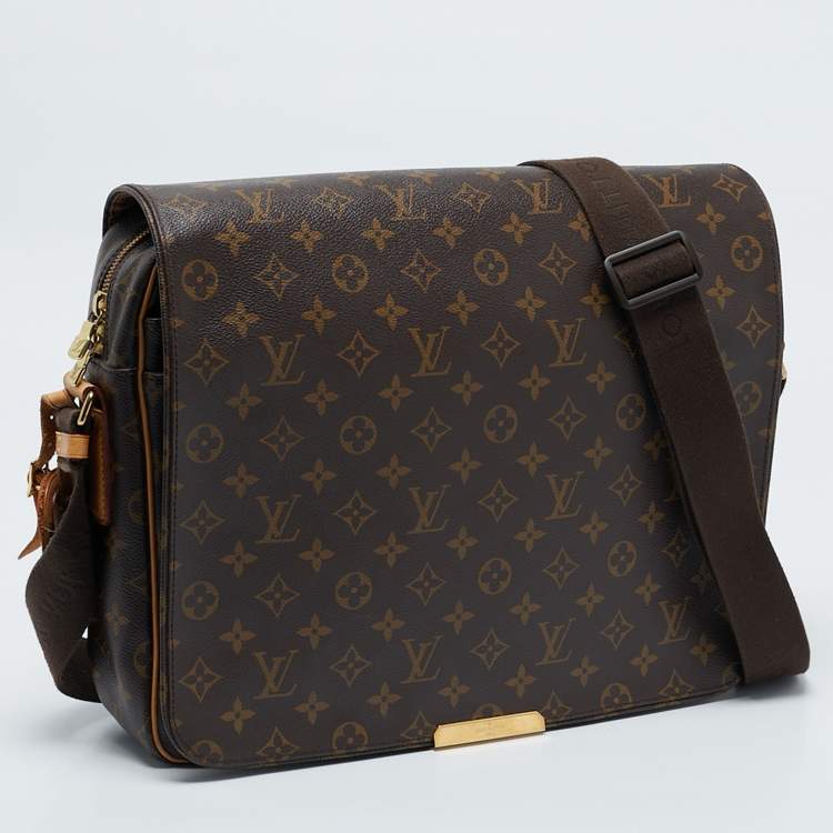 Pre Owned Louis Vuitton Monogram Canvas Abbesses Bag