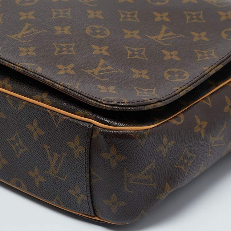 Pre Owned Louis Vuitton Monogram Canvas Abbesses Bag
