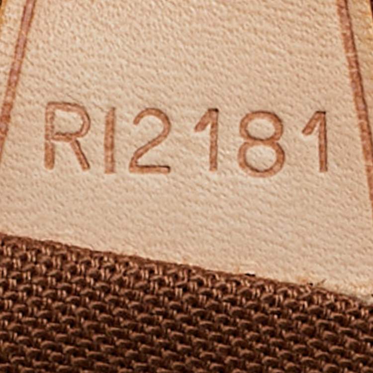 Pre Owned Louis Vuitton Monogram Canvas Abbesses Bag