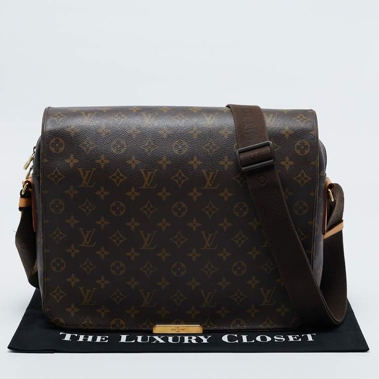 Pre Owned Louis Vuitton Monogram Canvas Abbesses Bag