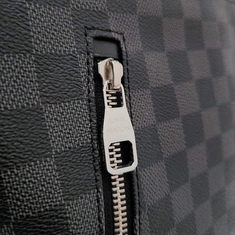 Pre Owned Louis Vuitton Black PVC Louis Vuitton Graphite Mick PM bag