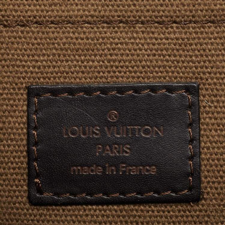 مملوكة مسبقًا Louis Vuitton Coffee Utah Leather Wichita Messenger Bag