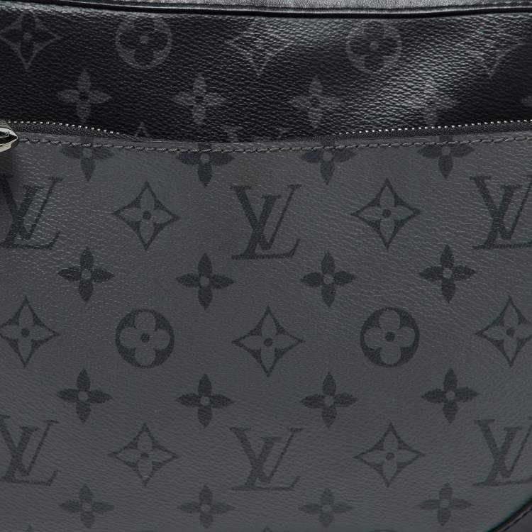 Pre Owned Louis Vuitton Monogram Eclipse Reverse Canvas Trio Messenger Bag
