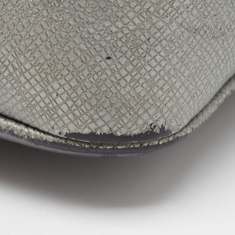 مملوكة مسبقًا Louis Vuitton Gunmetal Taigarama Canvas and Leather Outdoor Messenger Bag