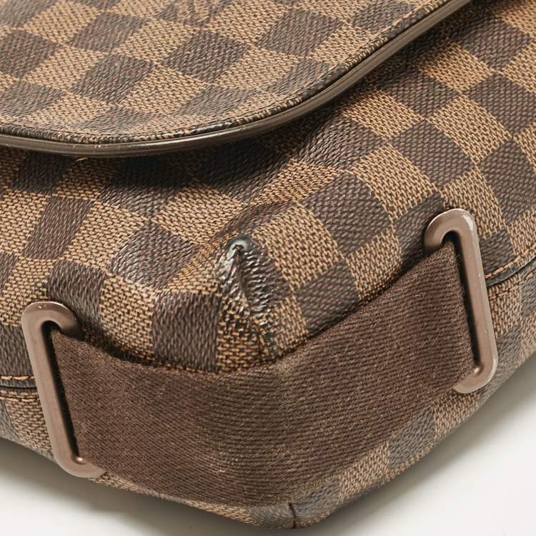 Pre Owned Louis Vuitton Damier Canvas Brooklyn Messenger MM Bag
