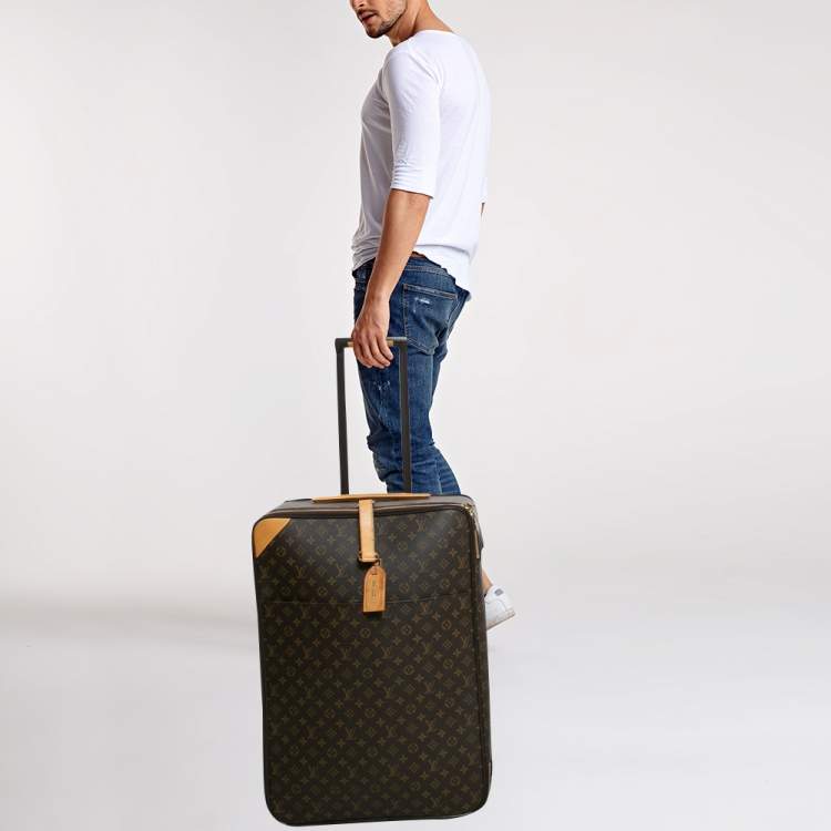 Pre Owned Louis Vuitton Monogram Canvas Business Pegase Legere 65 Luggage
