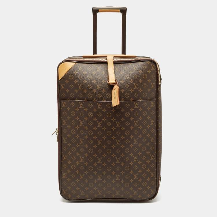 Pre Owned Louis Vuitton Monogram Canvas Business Pegase Legere 65 Luggage