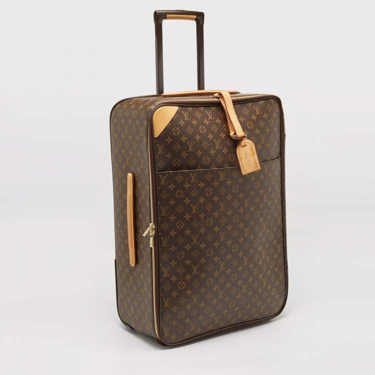 Pre Owned Louis Vuitton Monogram Canvas Business Pegase Legere 65 Luggage