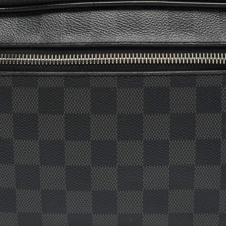 Pre Owned Louis Vuitton Damier Graphite Canvas Ambrel Bag