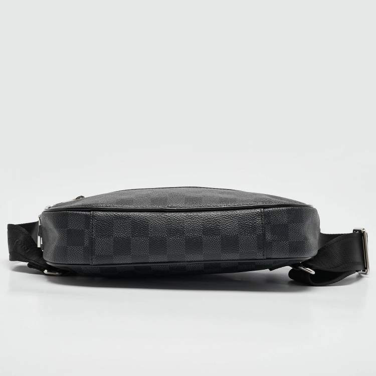 Pre Owned Louis Vuitton Damier Graphite Canvas Ambrel Bag