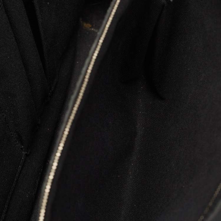 Pre Owned Louis Vuitton Black Taiga Leather Alexander Briefcase