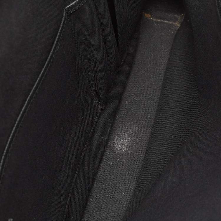 Pre Owned Louis Vuitton Black Taiga Leather Alexander Briefcase
