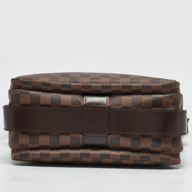 Pre Owned Louis Vuitton Damier Azur Canvas Naviglio Crossbody Bag