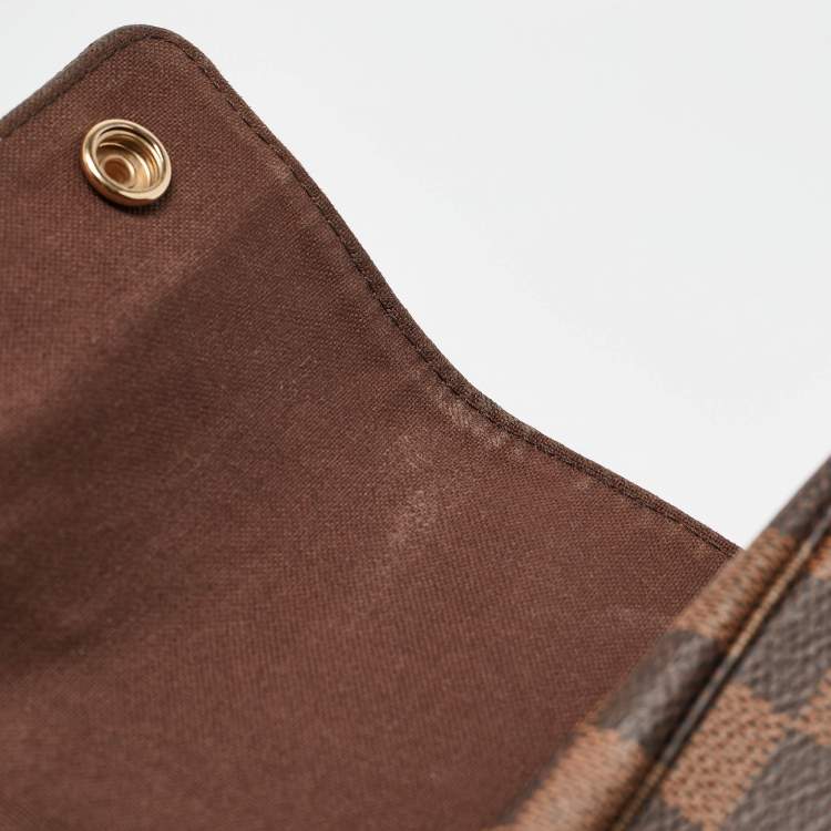 Pre Owned Louis Vuitton Damier Azur Canvas Naviglio Crossbody Bag