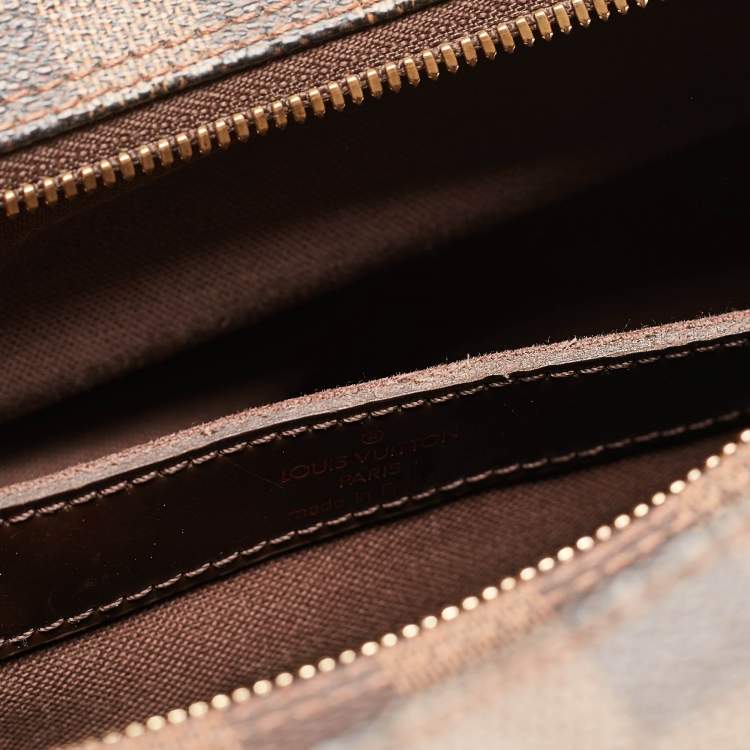 Pre Owned Louis Vuitton Damier Azur Canvas Naviglio Crossbody Bag