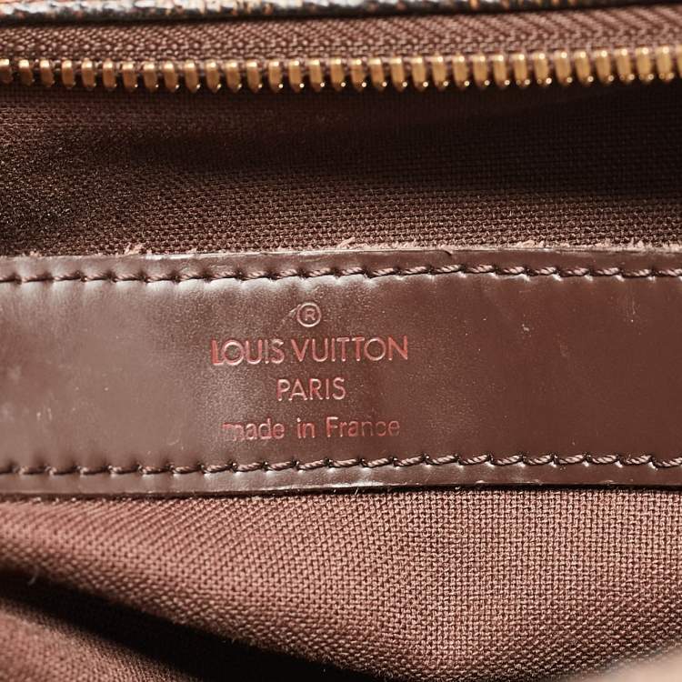 Pre Owned Louis Vuitton Damier Azur Canvas Naviglio Crossbody Bag