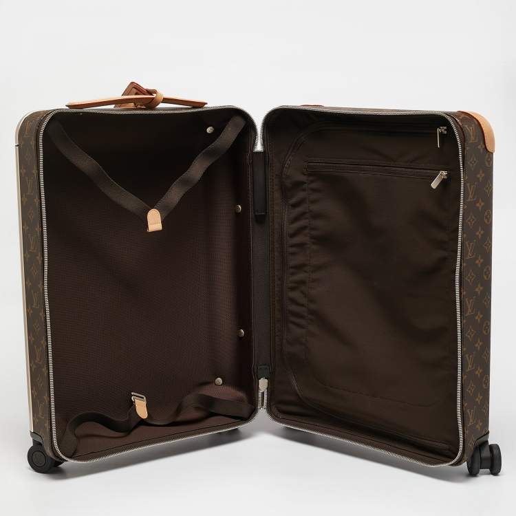 Pre Owned Louis Vuitton Monogram Canvas Horizon 55 Suitcase