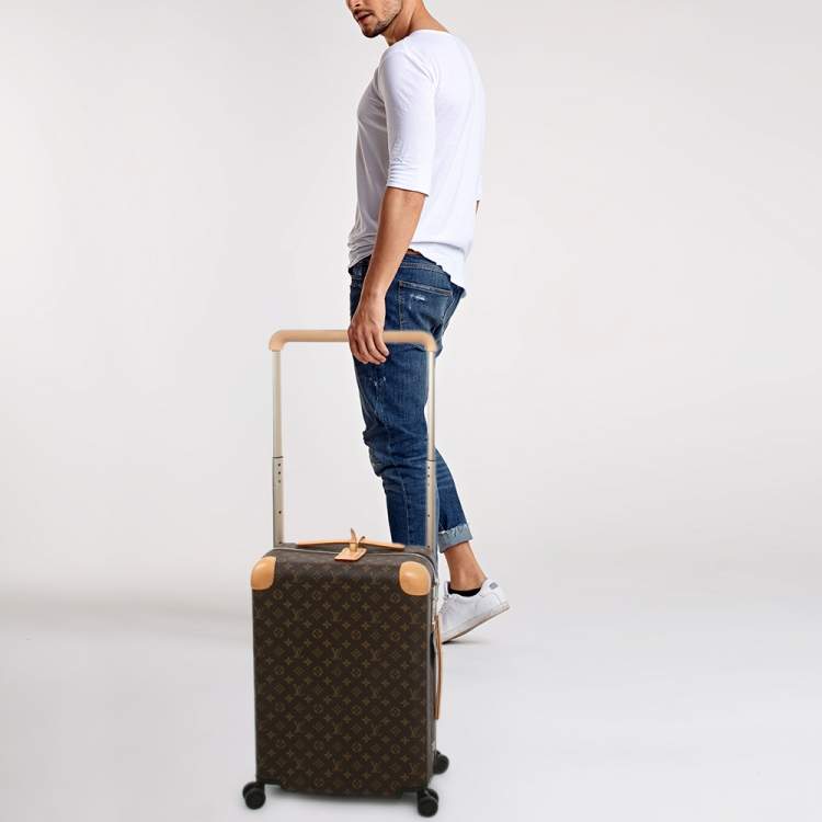 Pre Owned Louis Vuitton Monogram Canvas Horizon 55 Suitcase