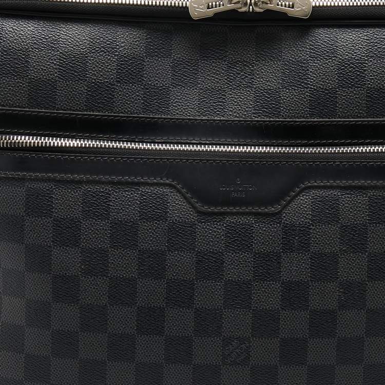 Pre Owned Louis Vuitton Damier Graphite Canvas Steve Briefcase