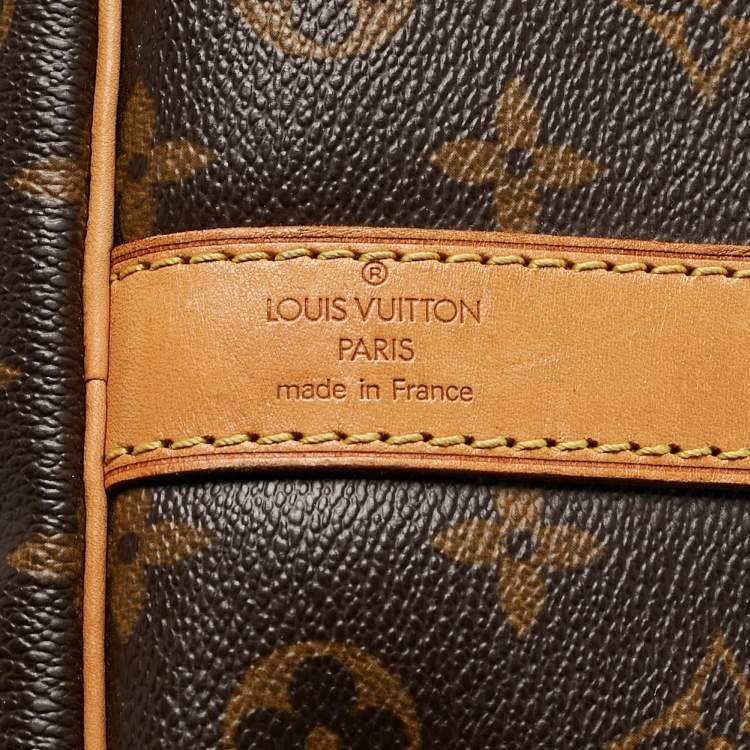 Pre Owned Louis Vuitton Monogram Canvas Keepall Bandouliere 50 Bag