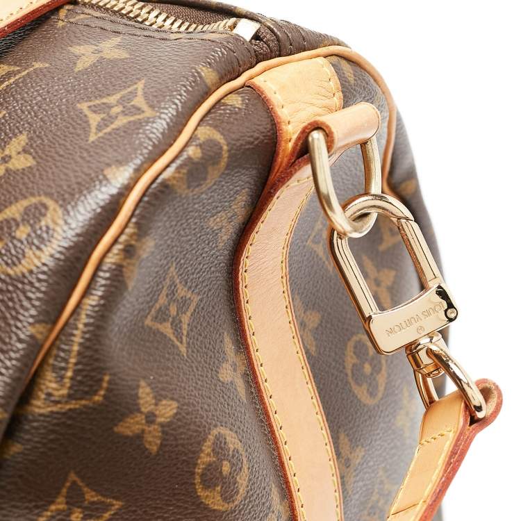 Pre Owned Louis Vuitton Monogram Canvas Keepall Bandouliere 50 Bag