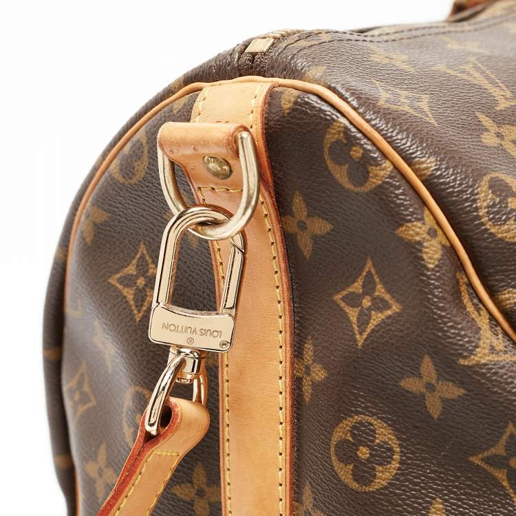 Pre Owned Louis Vuitton Monogram Canvas Keepall Bandouliere 50 Bag