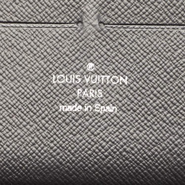 Pre Owned Louis Vuitton Damier Graphite Canvas Zippy Organizer Wallet