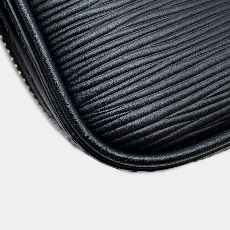 Pre Owned Louis Vuitton Noir Epi Leather Danube Lv Circle PM Bag