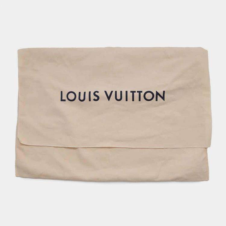 Pre Owned Louis Vuitton Blue Monogram Aqua Garden Mini Soft Trunk Bag