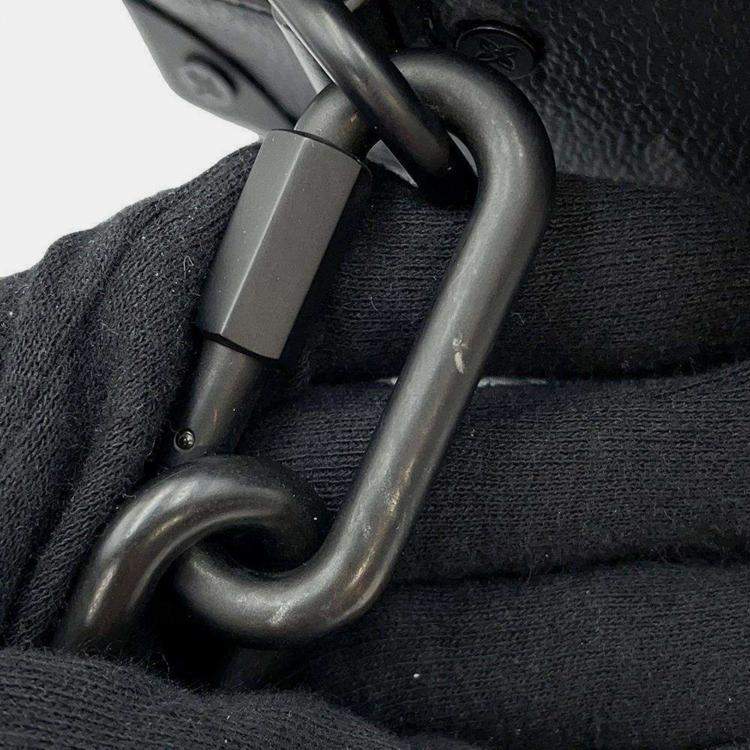 Pre Owned Louis Vuitton Noir Monogram Eclipse Mini Soft Trunk  Bag