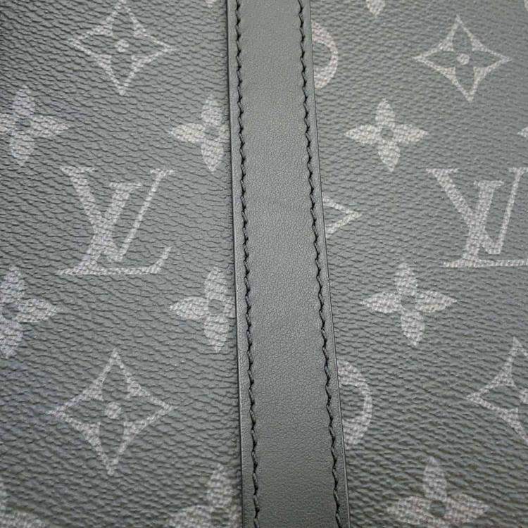 Pre Owned Louis Vuitton Noir Monogram Eclipse Sac Plat Bag