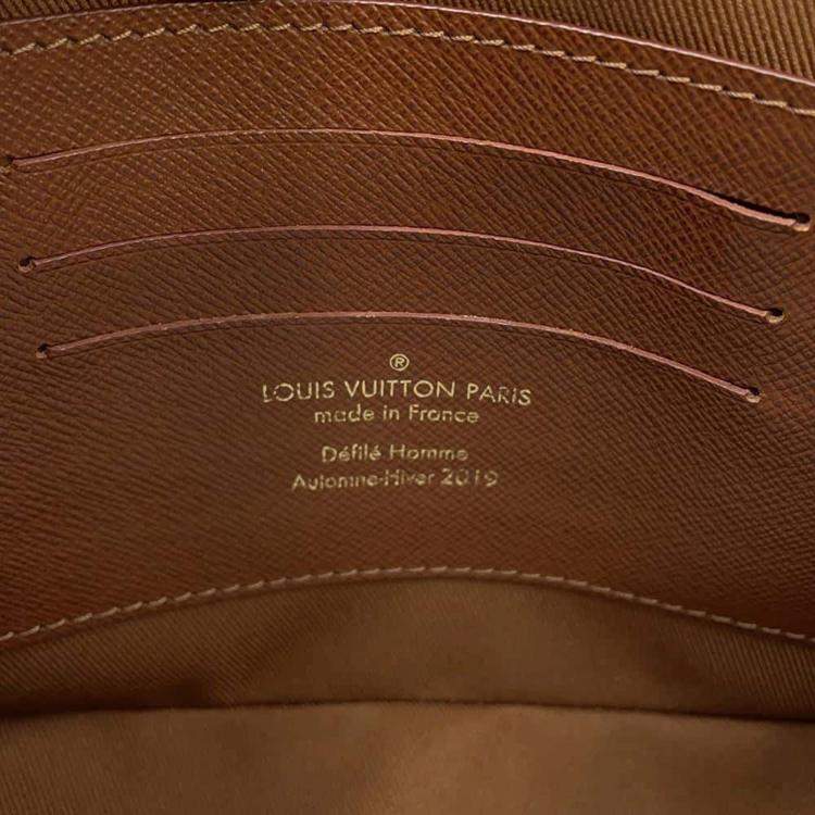 Pre Owned Louis Vuitton Brown Monogram Soft Trunk Posh Bag