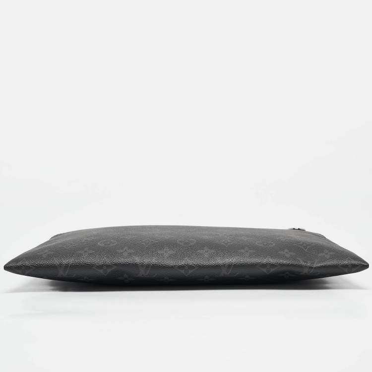 Pre Owned Louis Vuitton Monogram Eclipse Canvas Discovery GM Pochette