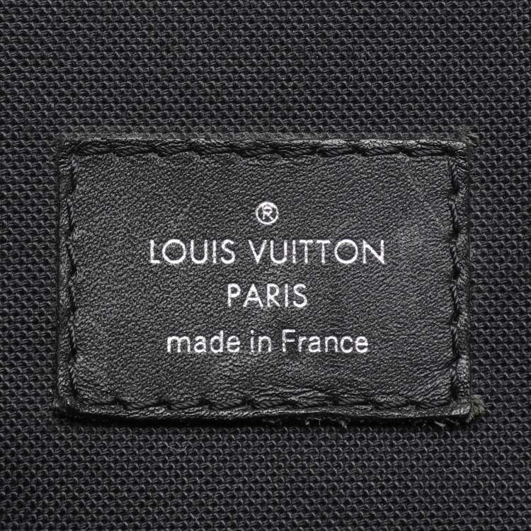 Pre Owned Louis Vuitton Monogram Macassar Canvas PM Christopher Backpack